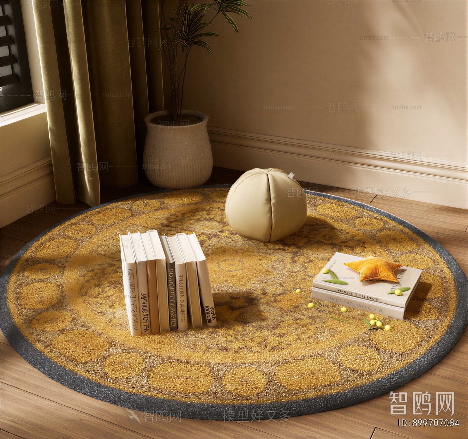 Modern Circular Carpet