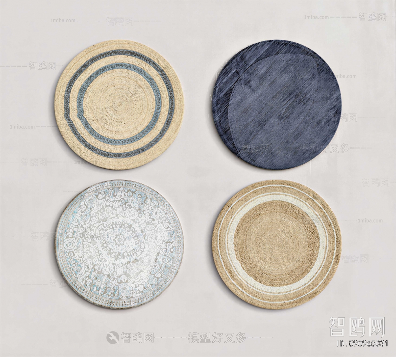 Modern Circular Carpet