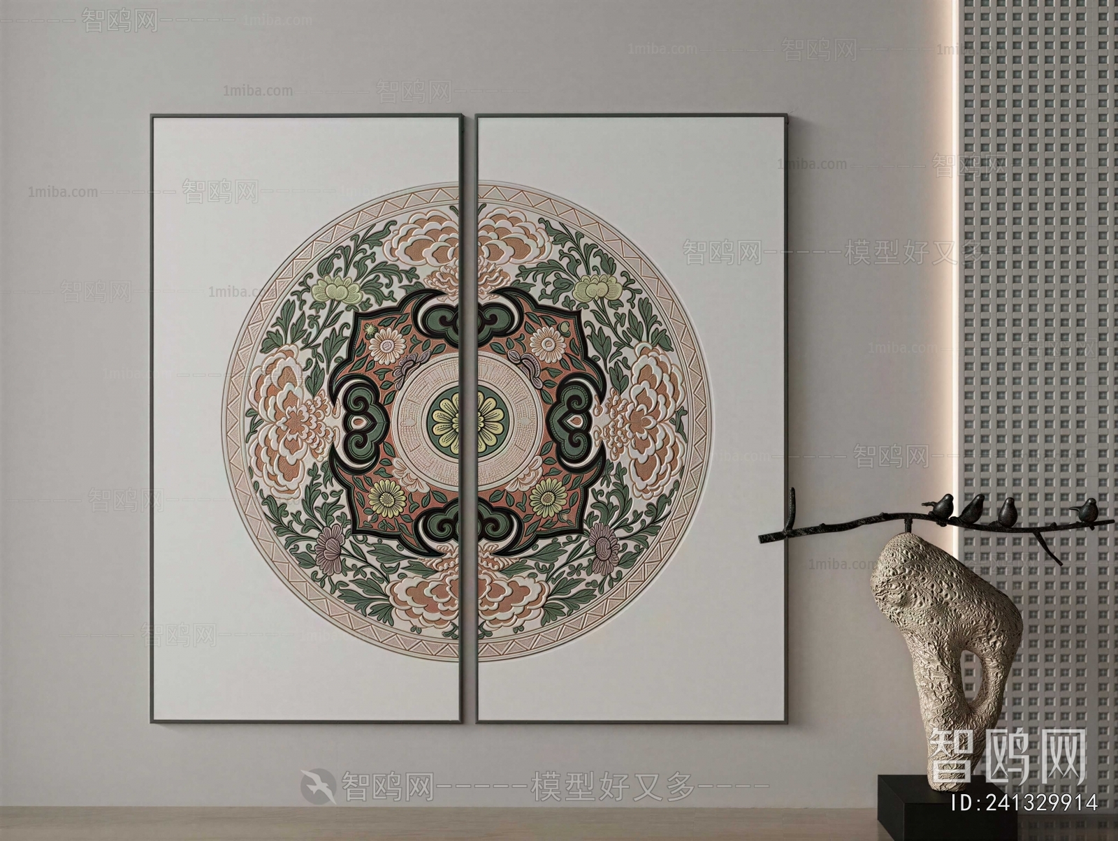 New Chinese Style Painting