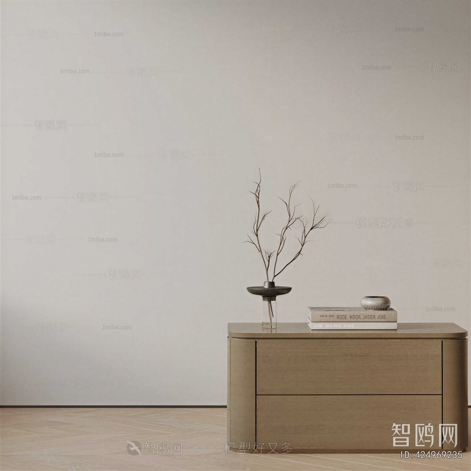 Modern Bedside Cupboard