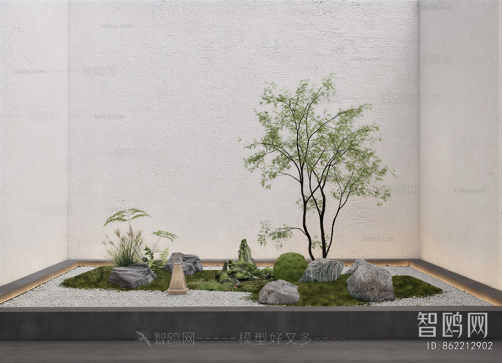 New Chinese Style Plant Landscaping