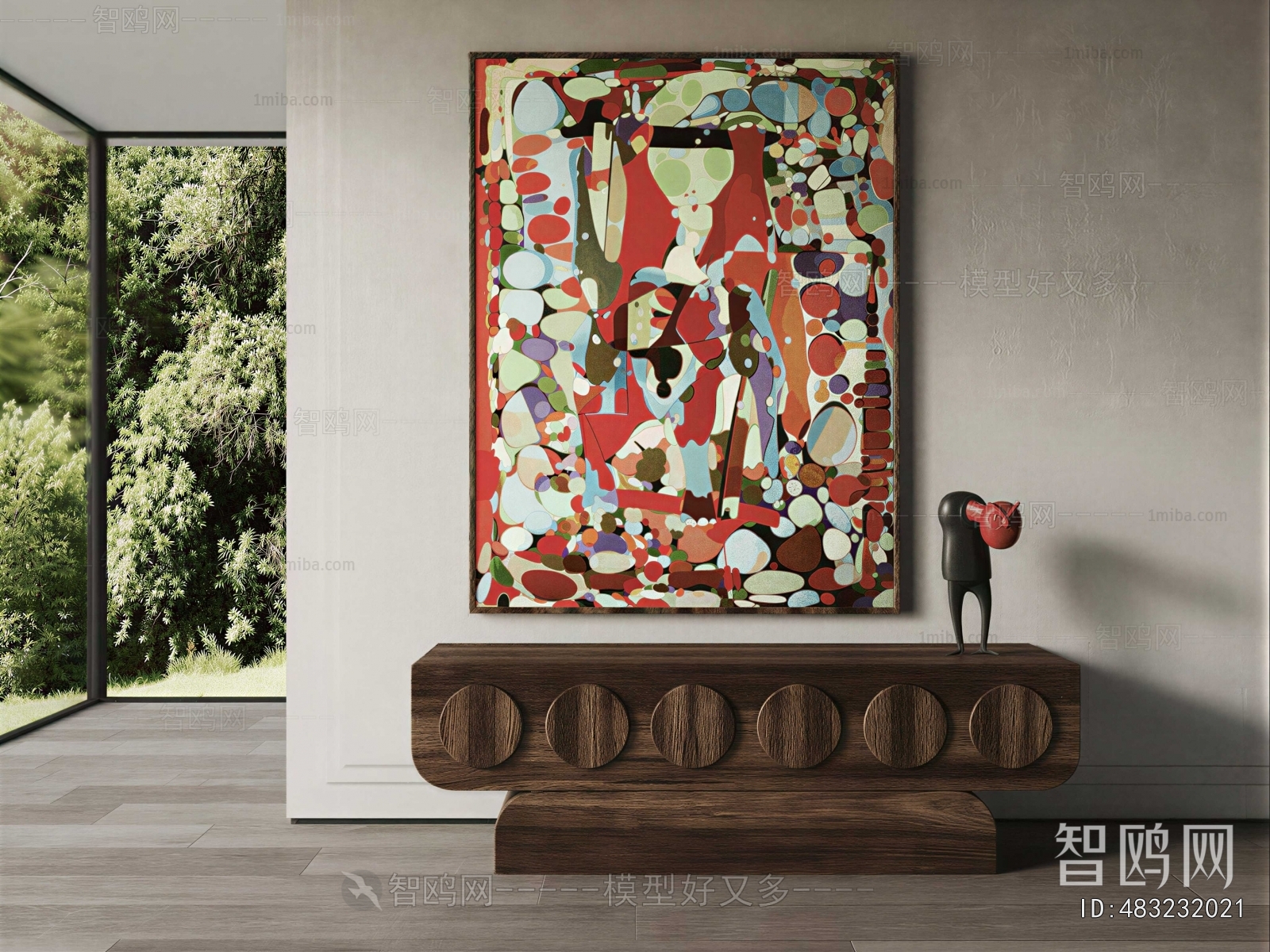 Wabi-sabi Style Console