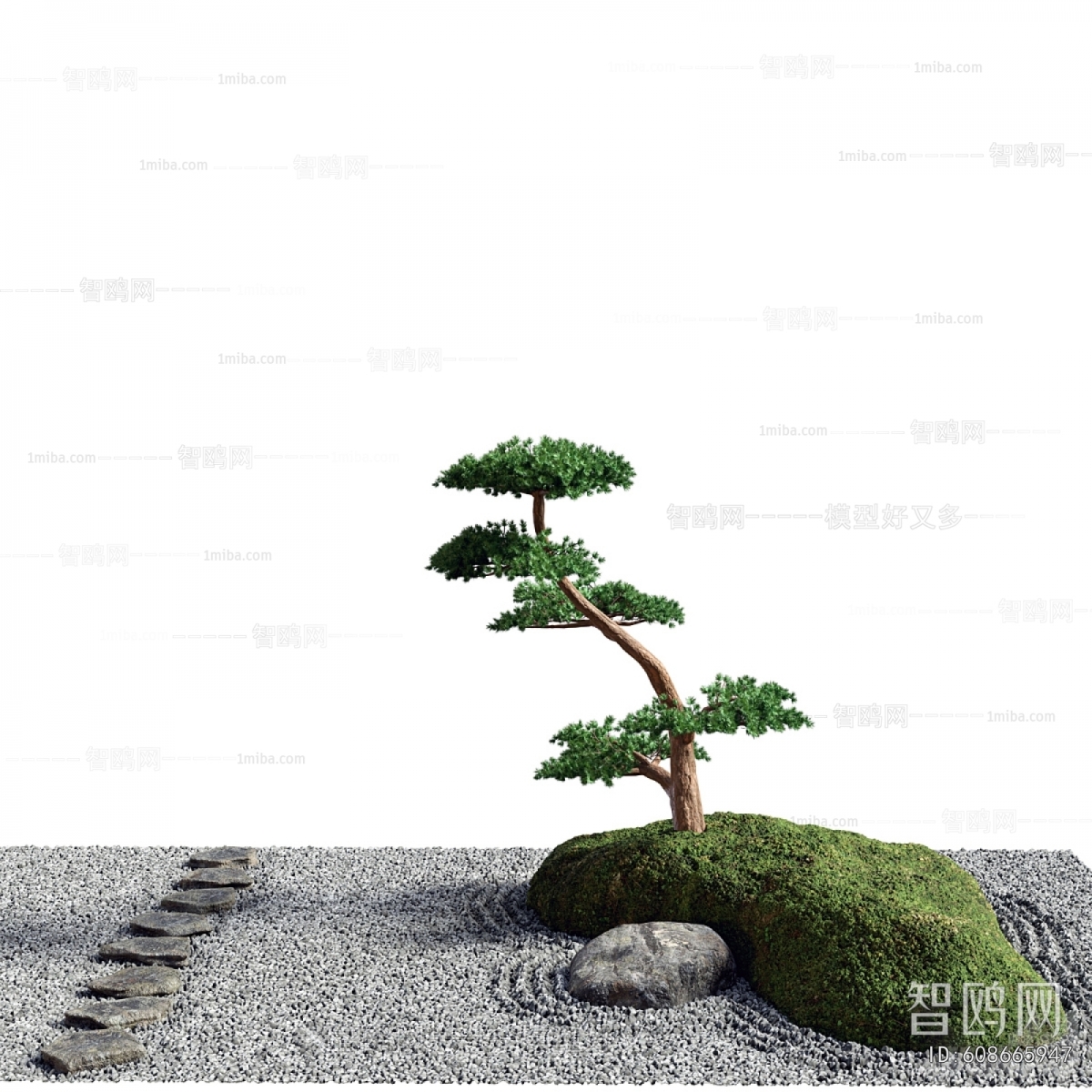 Modern Rockery Waterscape