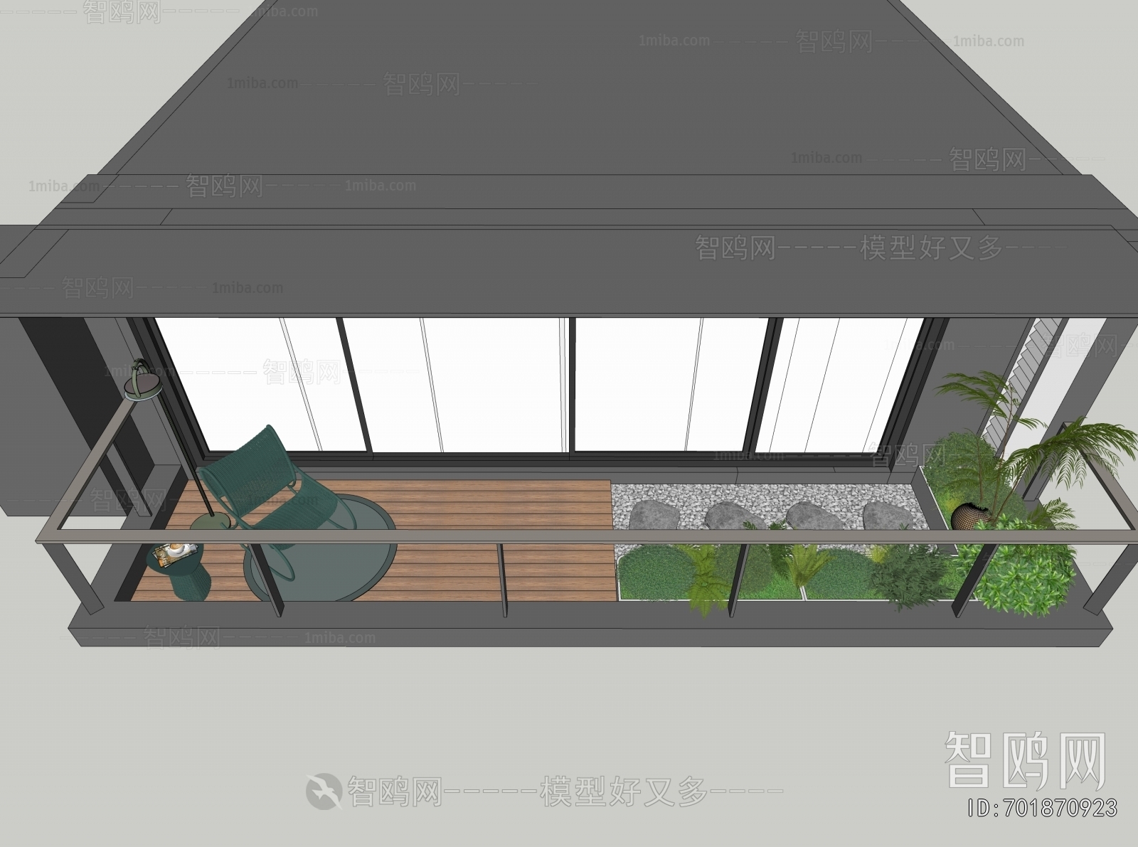 Modern Leisure Balcony