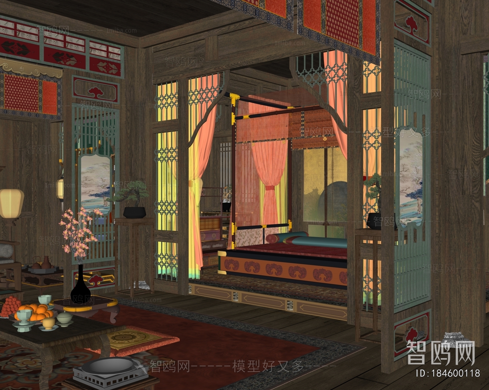 Chinese Style Bedroom