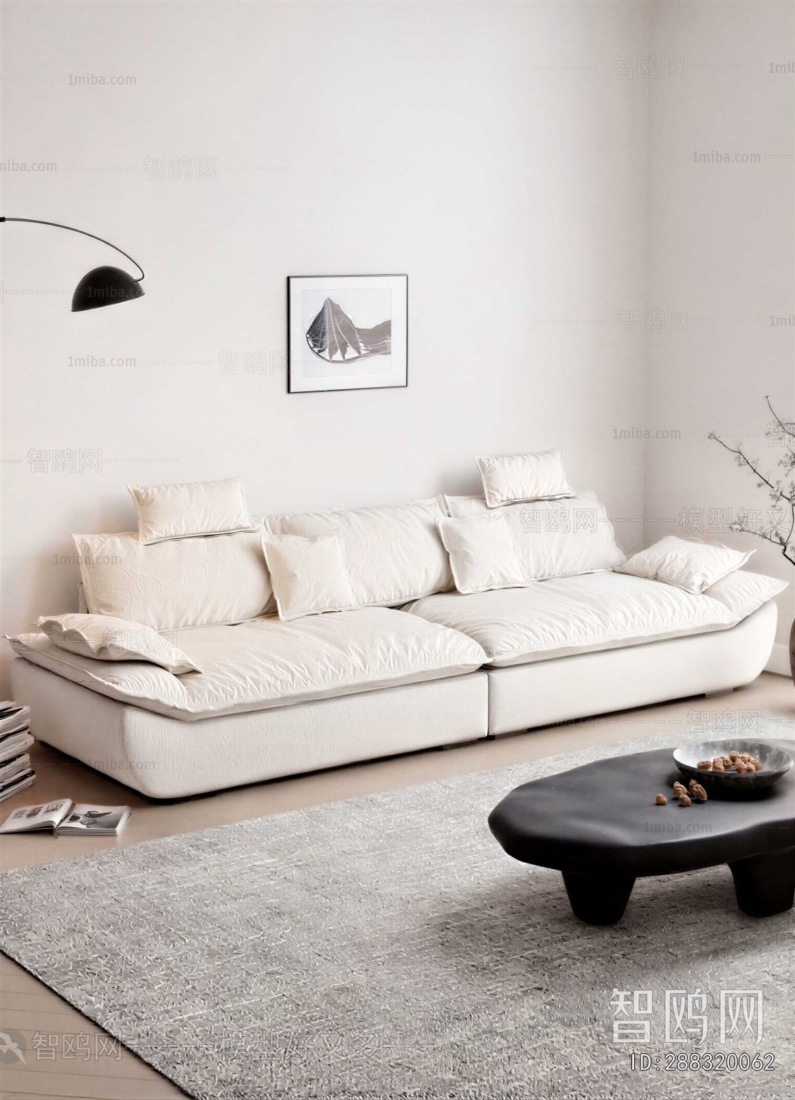 Modern Three-seat Sofa