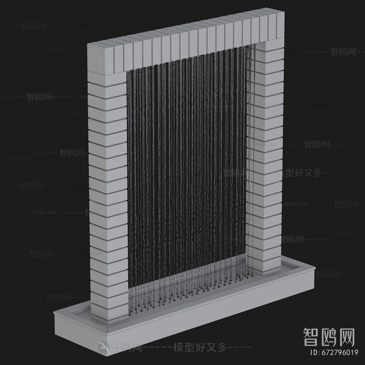 Modern Rockery Waterscape