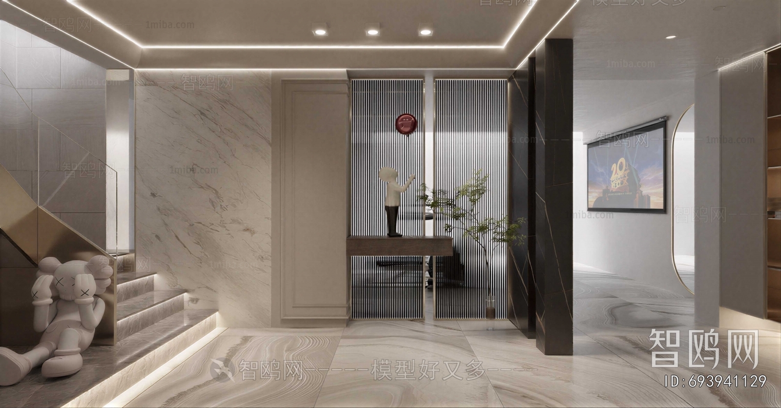 Modern Hallway