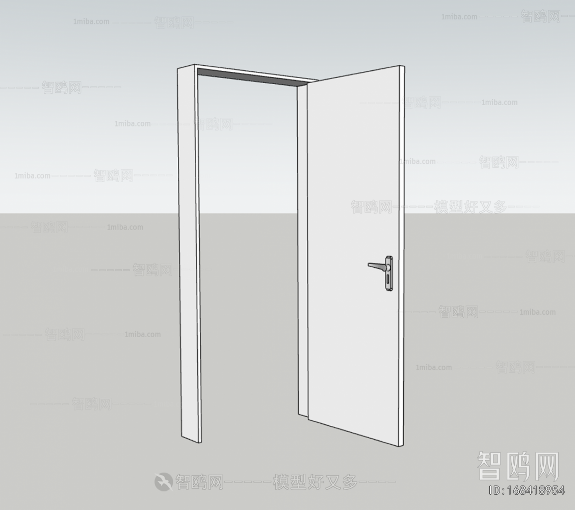 Modern Single Door