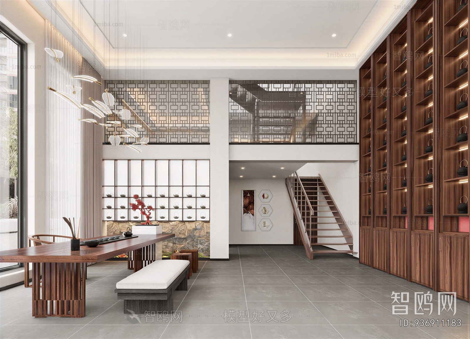 New Chinese Style Teahouse Tea House