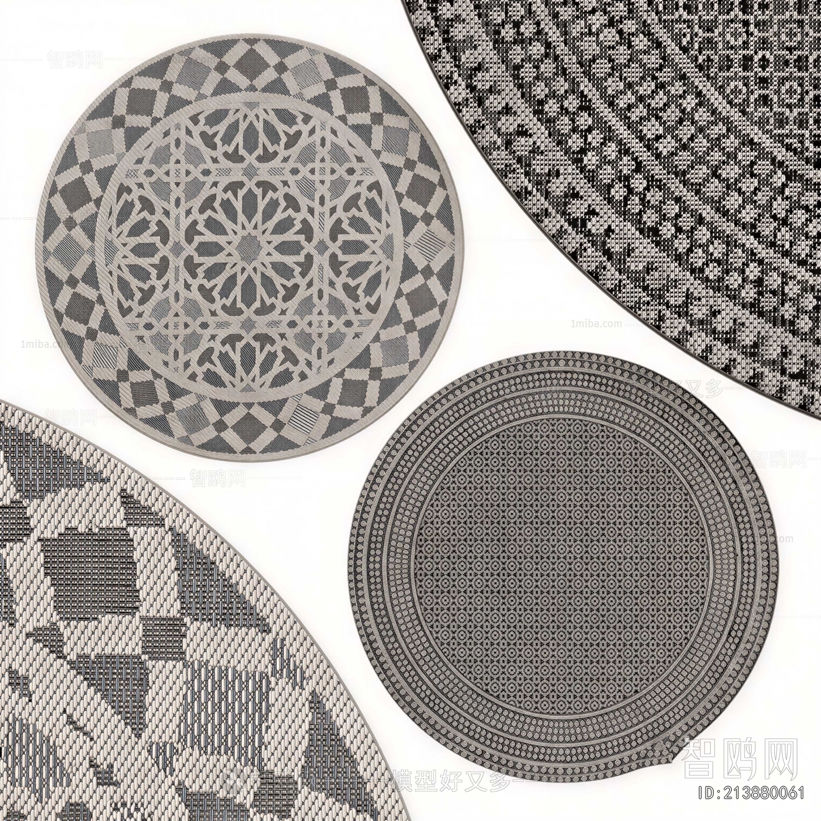 Modern Circular Carpet