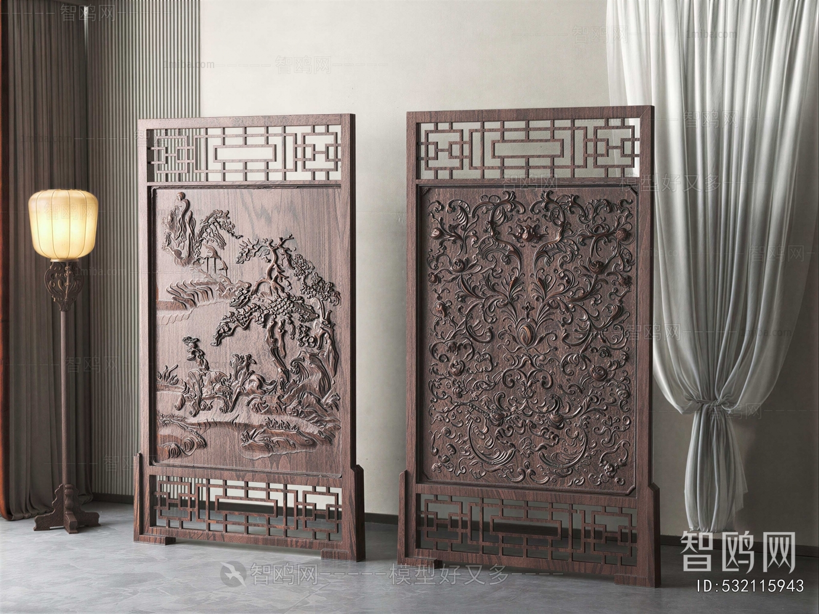 Chinese Style Partition