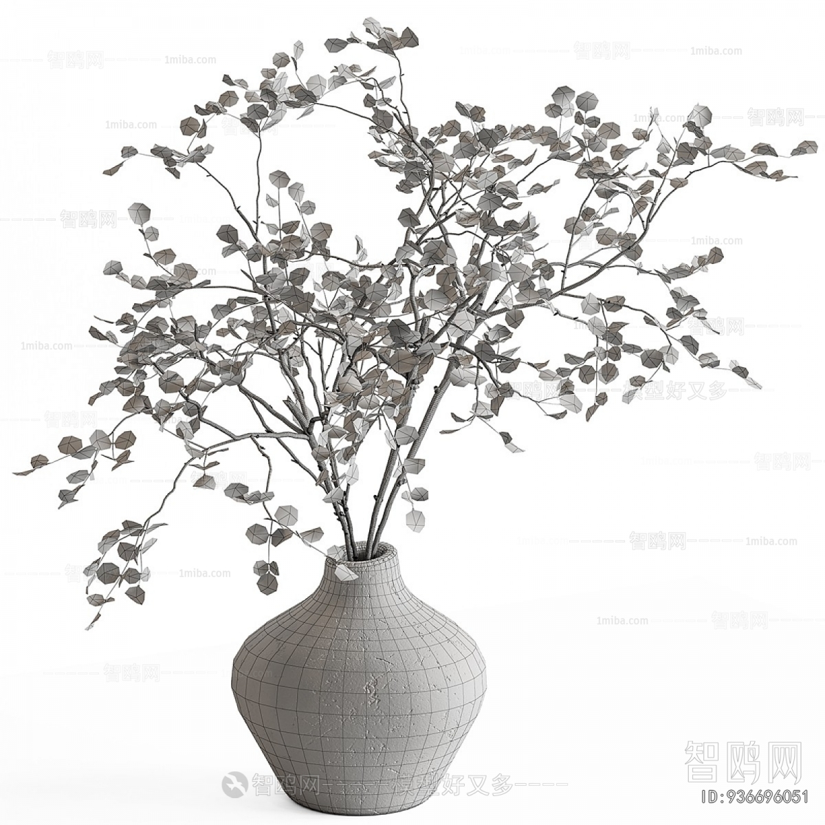 Modern Aquatic Green Plant