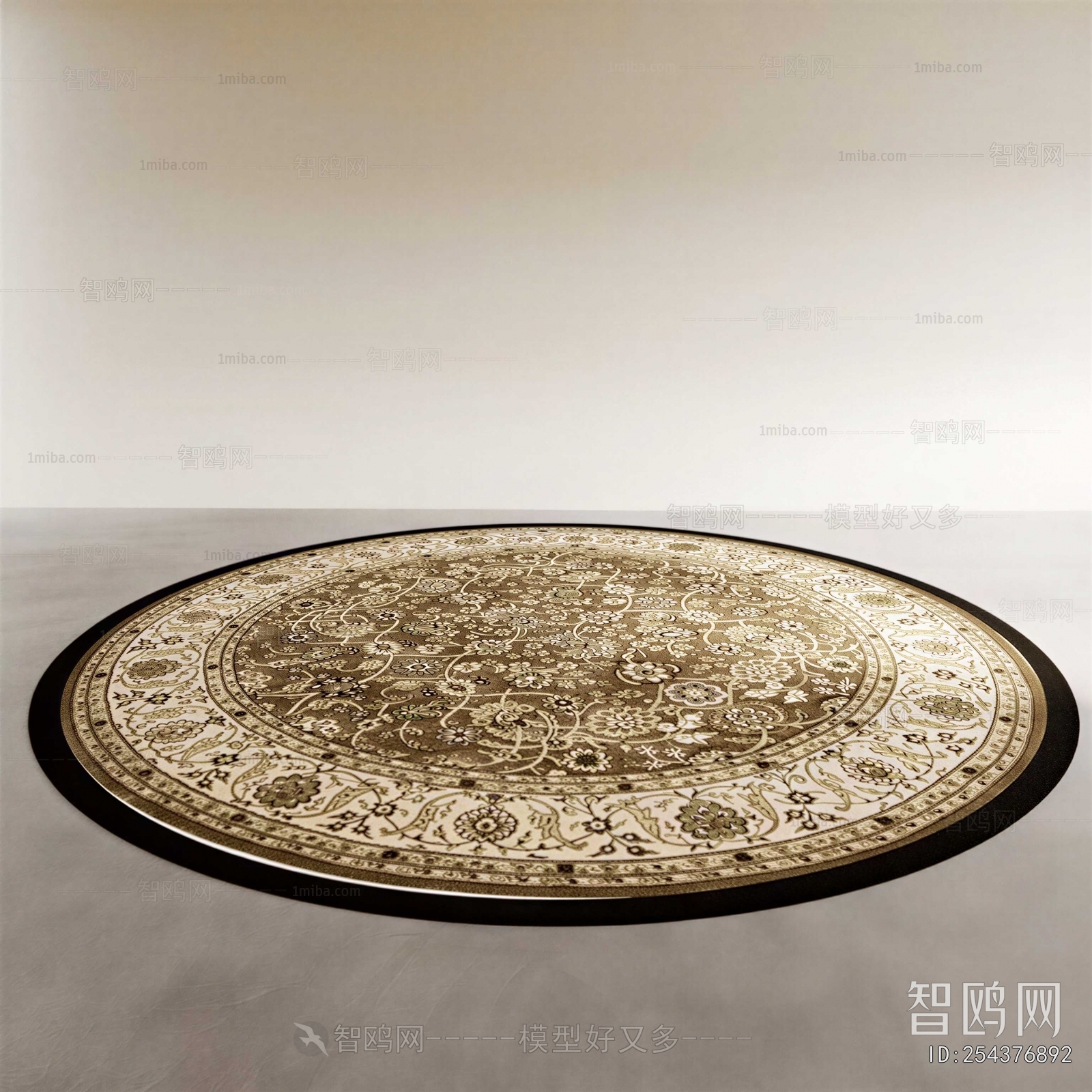 European Style Circular Carpet