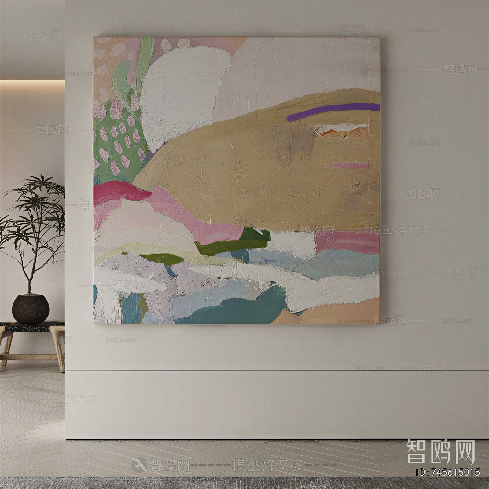 Wabi-sabi Style Painting