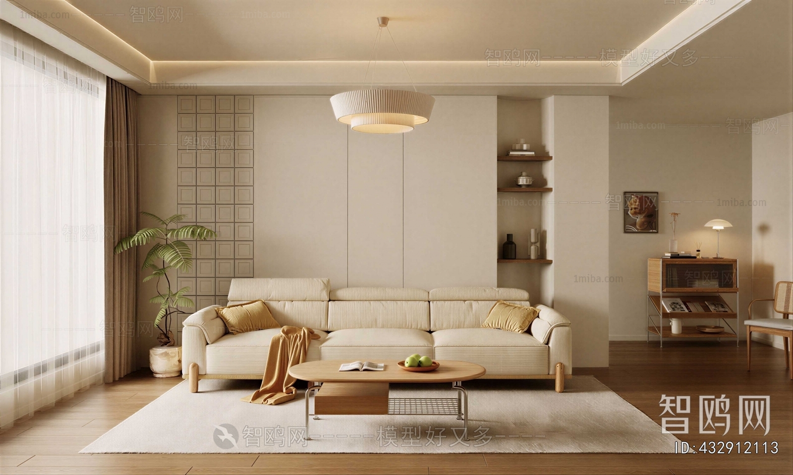 Nordic Style A Living Room