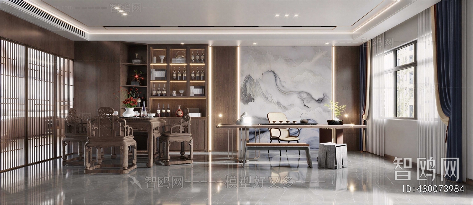 New Chinese Style Tea House