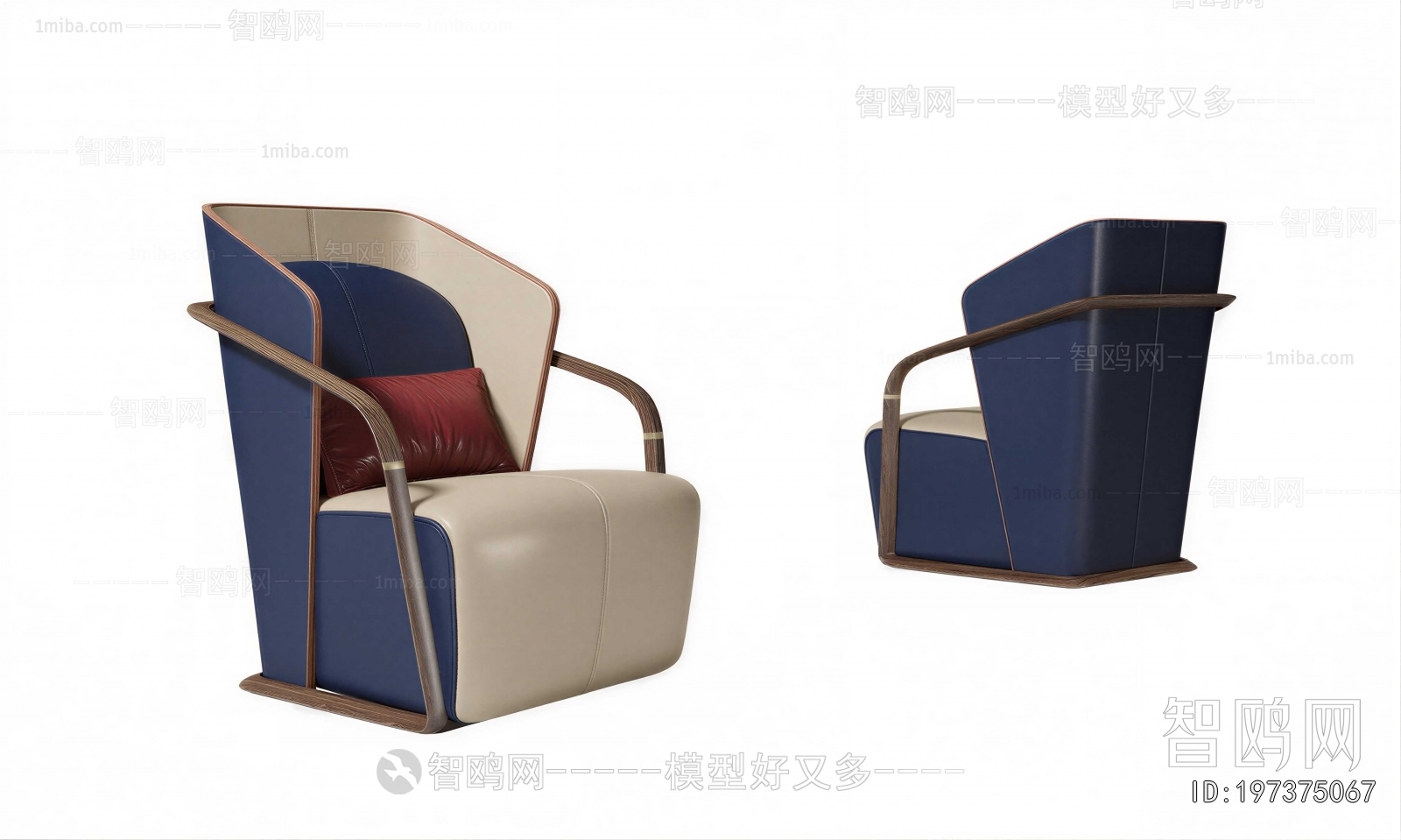 New Chinese Style Lounge Chair