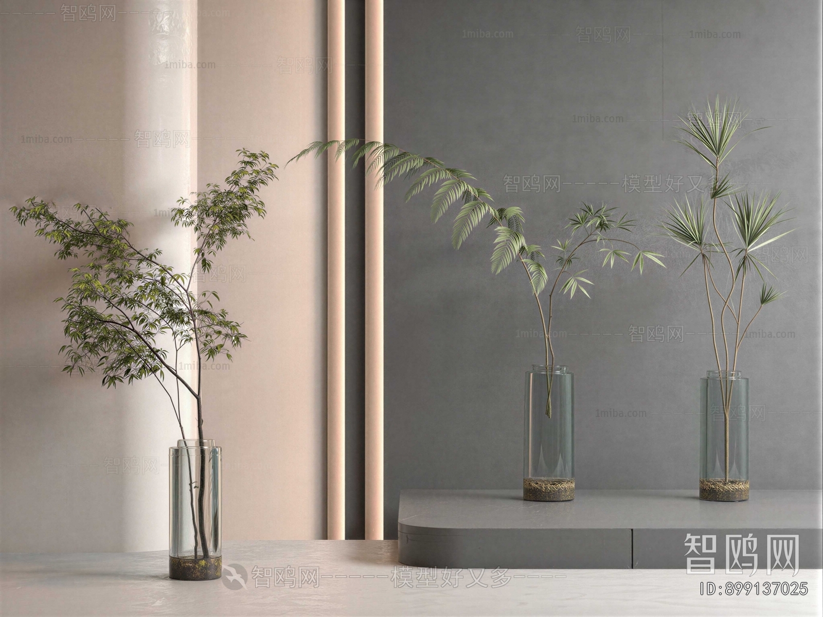 Modern Aquatic Green Plant