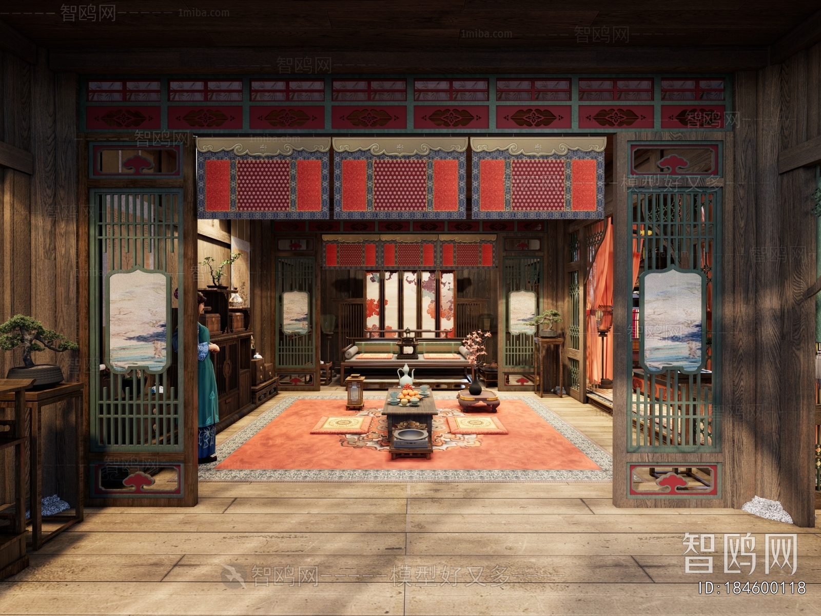 Chinese Style Bedroom