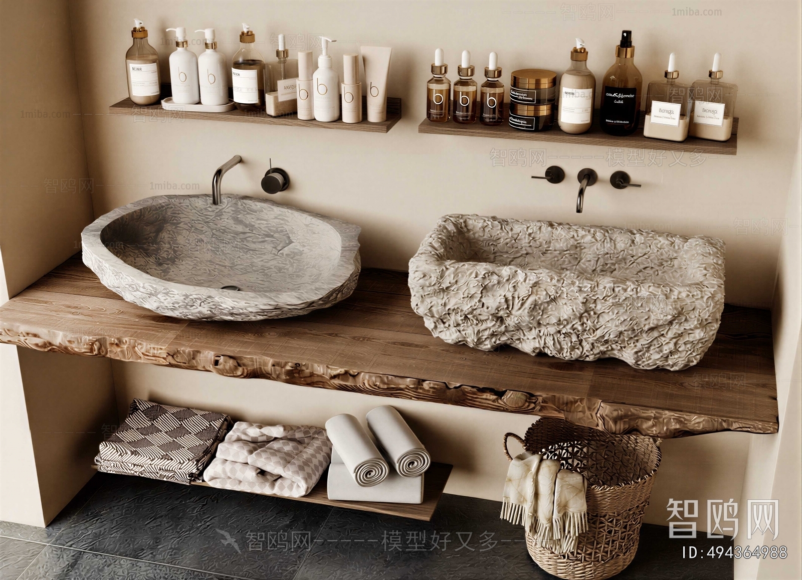 Wabi-sabi Style Basin