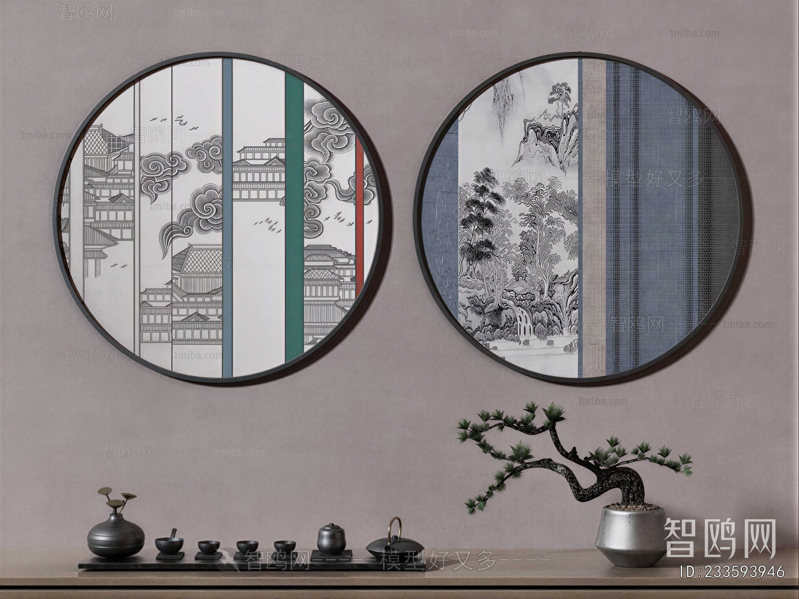 New Chinese Style Painting