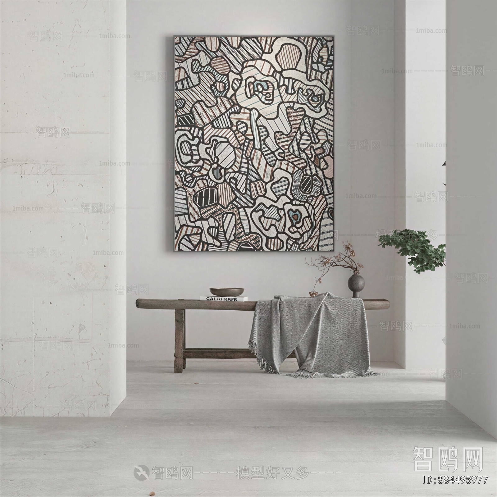 Wabi-sabi Style Console