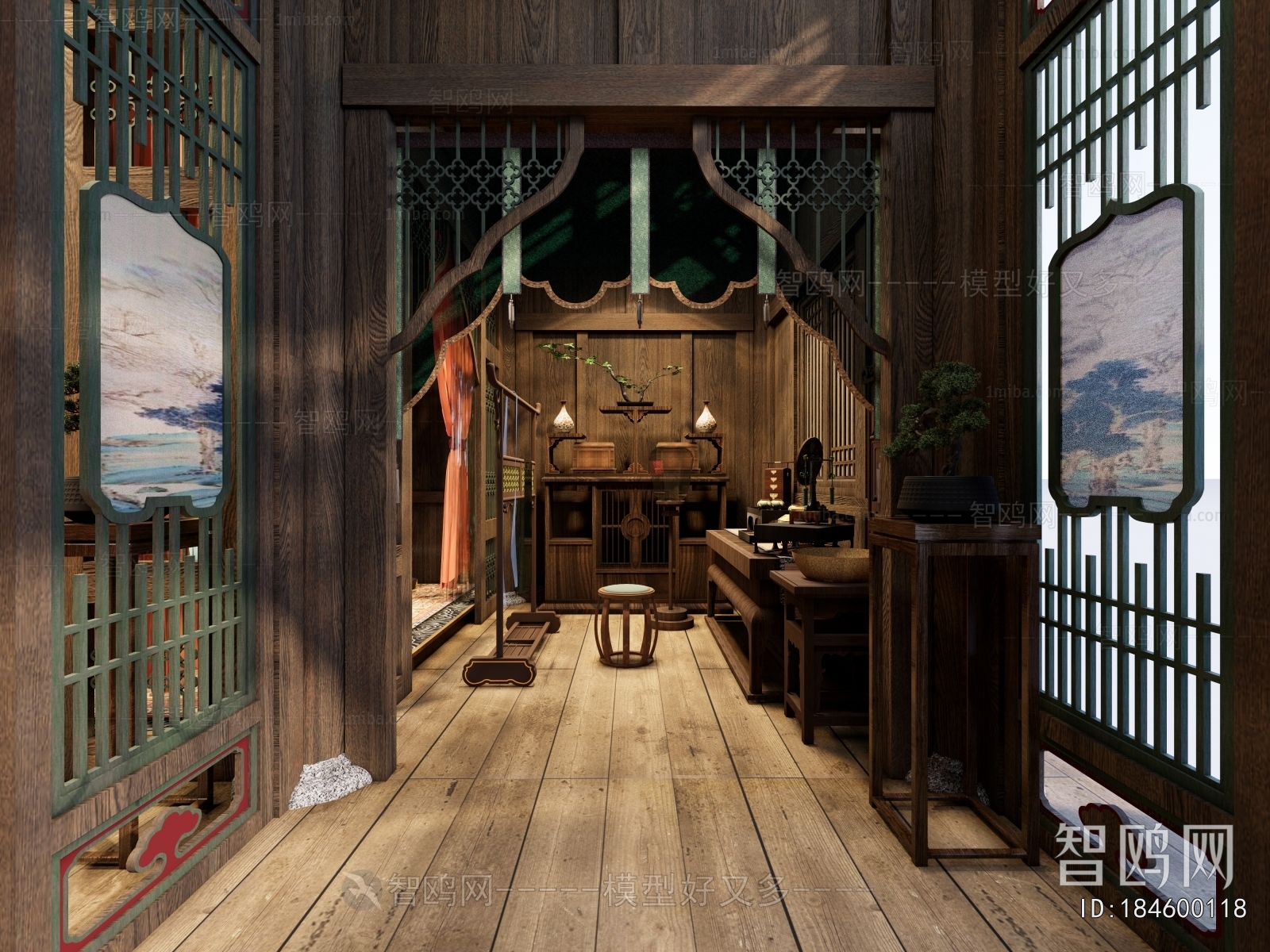 Chinese Style Bedroom