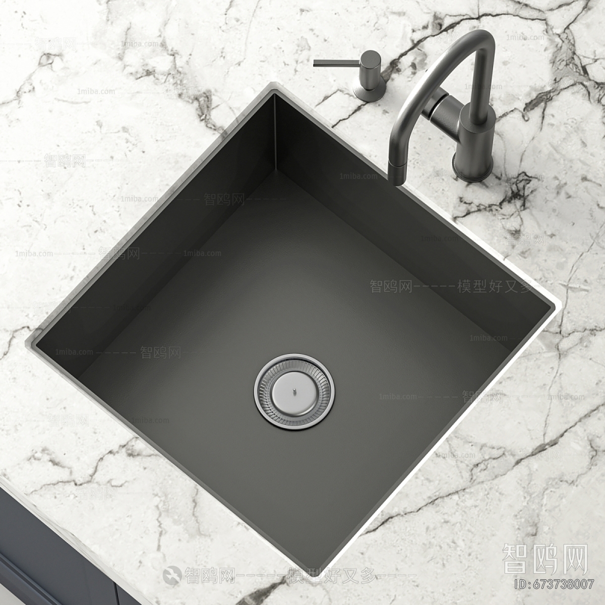 Simple European Style Kitchen Cabinet