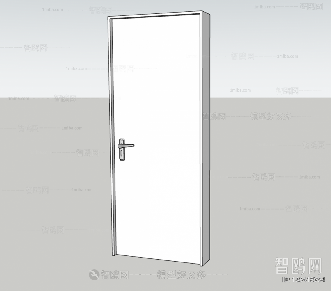 Modern Single Door