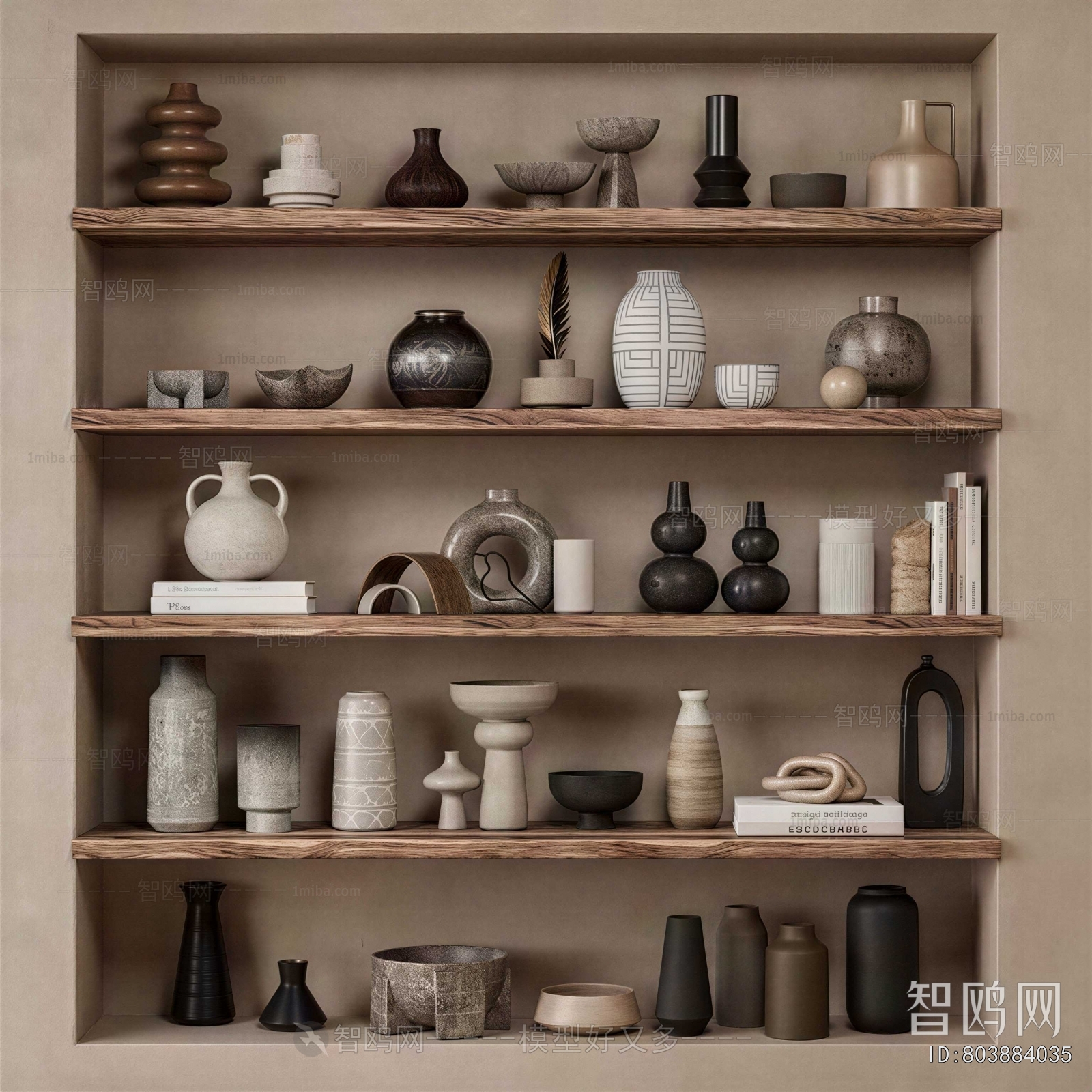 Wabi-sabi Style Decorative Set