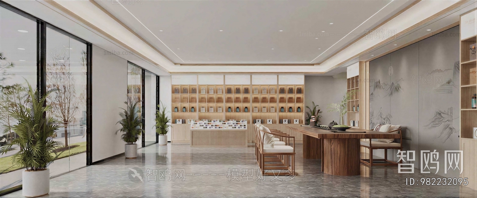 New Chinese Style Tea Shop