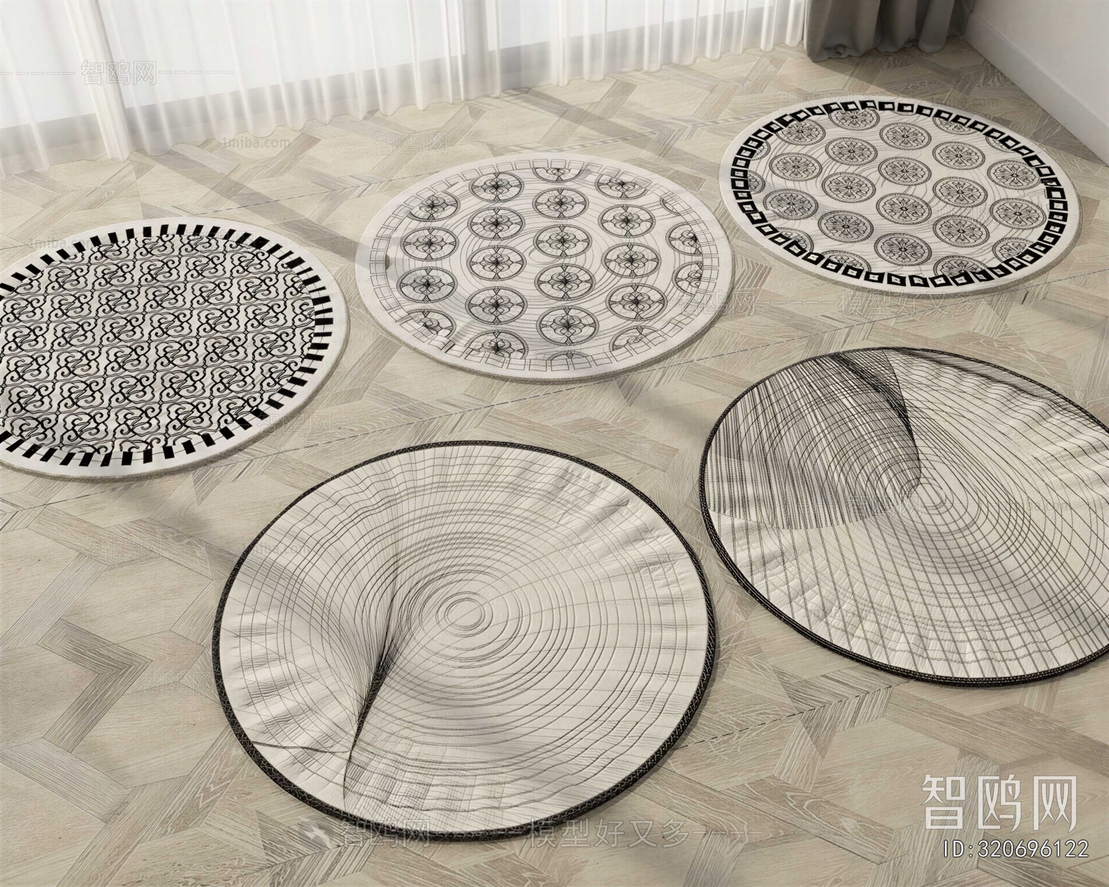 Modern Circular Carpet