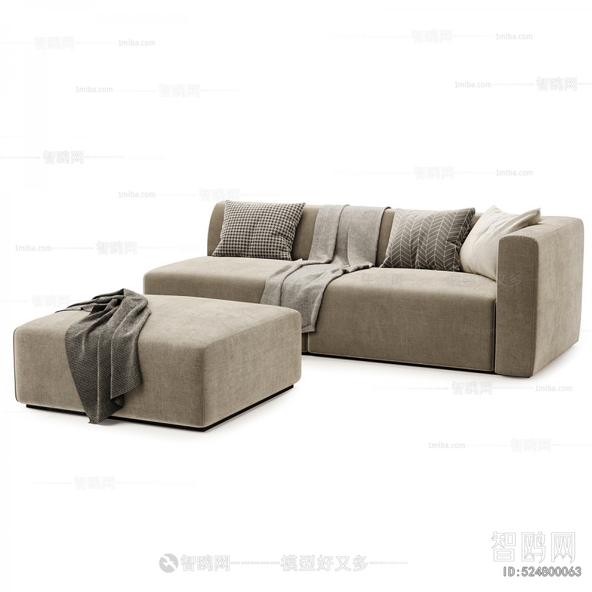 Modern Multi Person Sofa