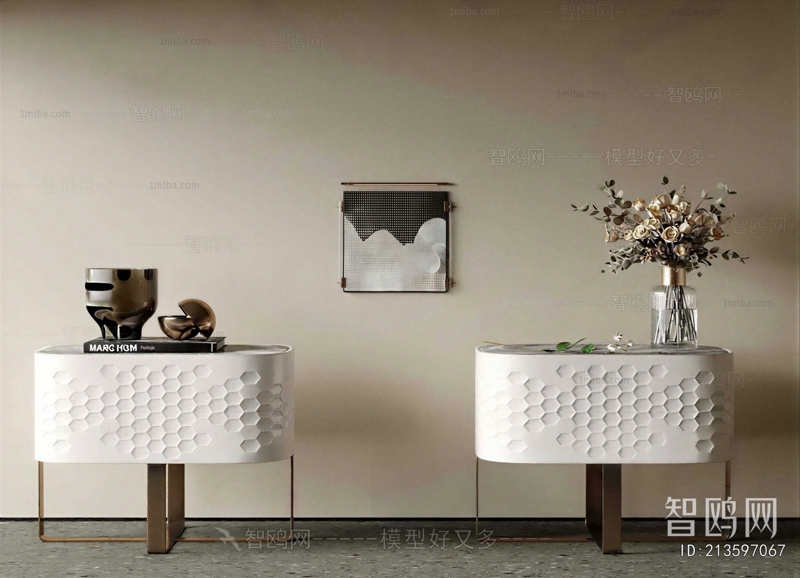 Modern Bedside Cupboard