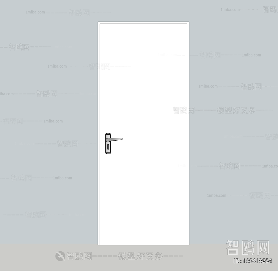 Modern Single Door