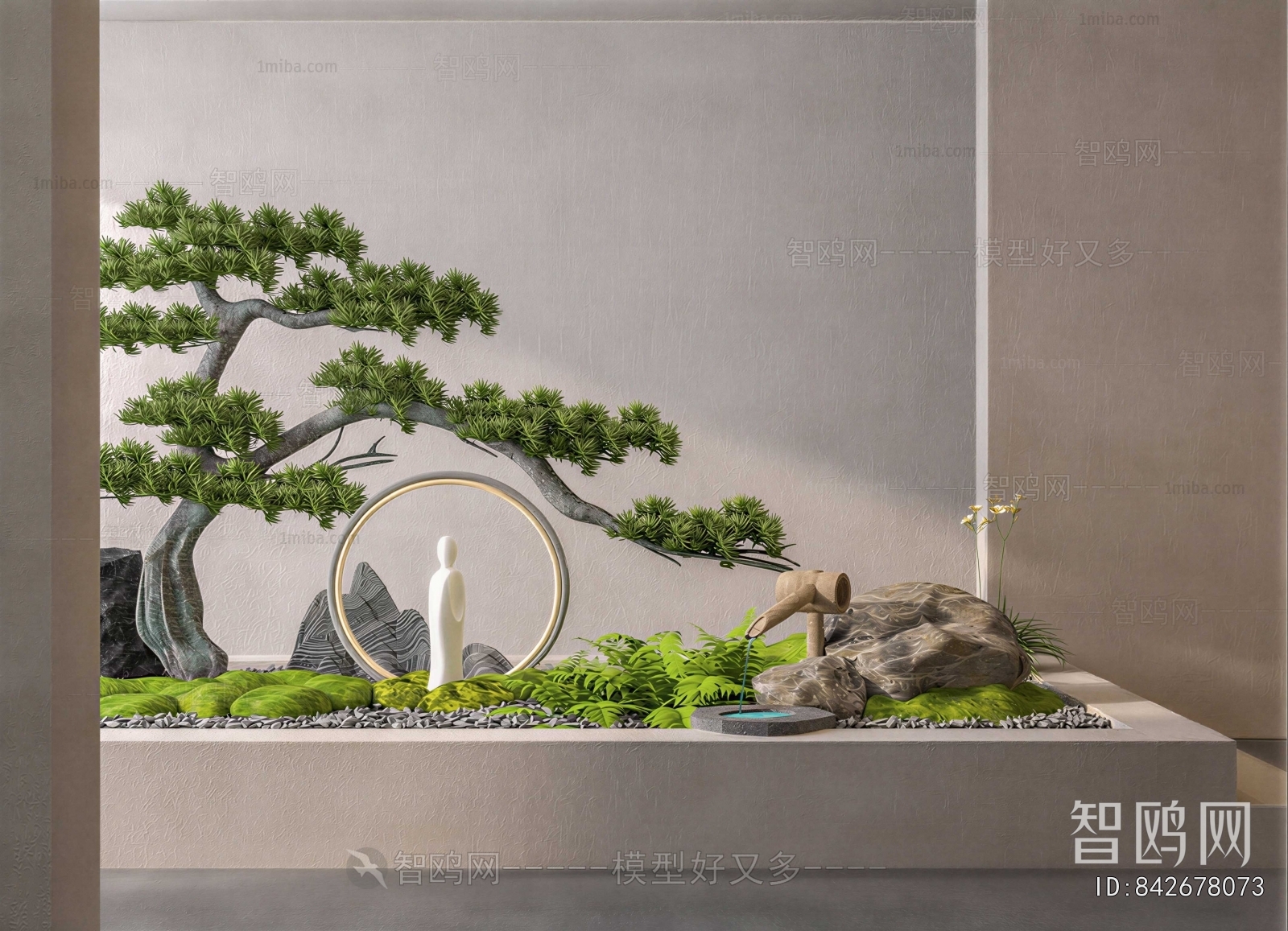 New Chinese Style Plant Landscaping