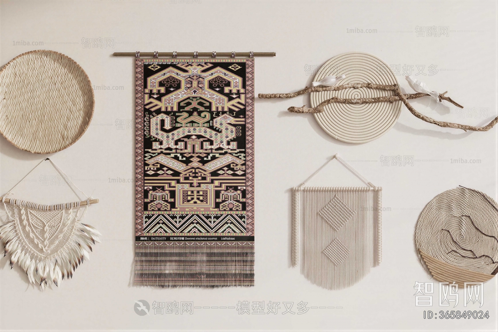 Wabi-sabi Style Wall Decoration