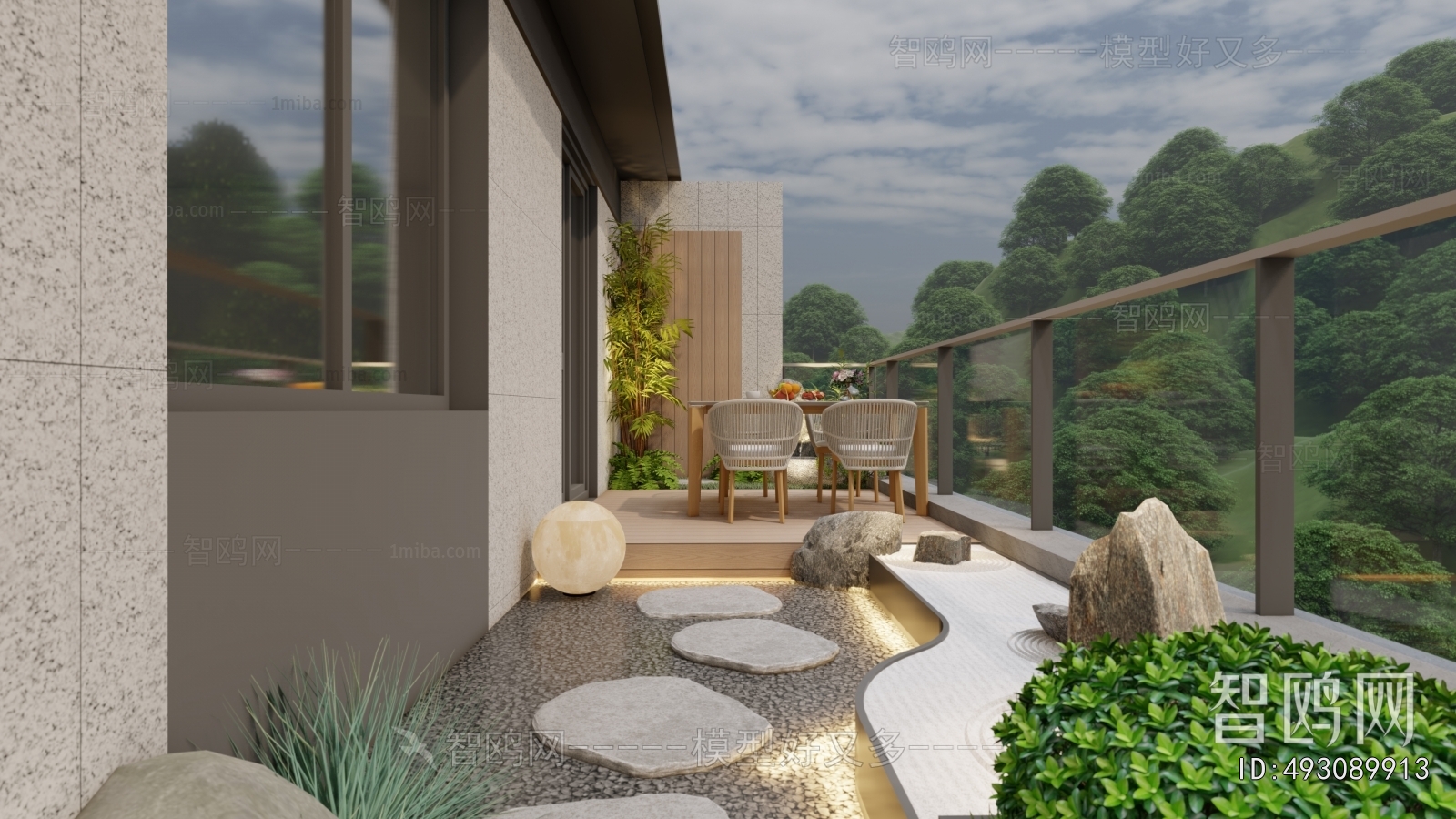 Modern Leisure Balcony