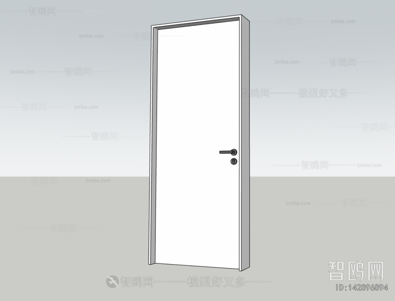 Modern Single Door