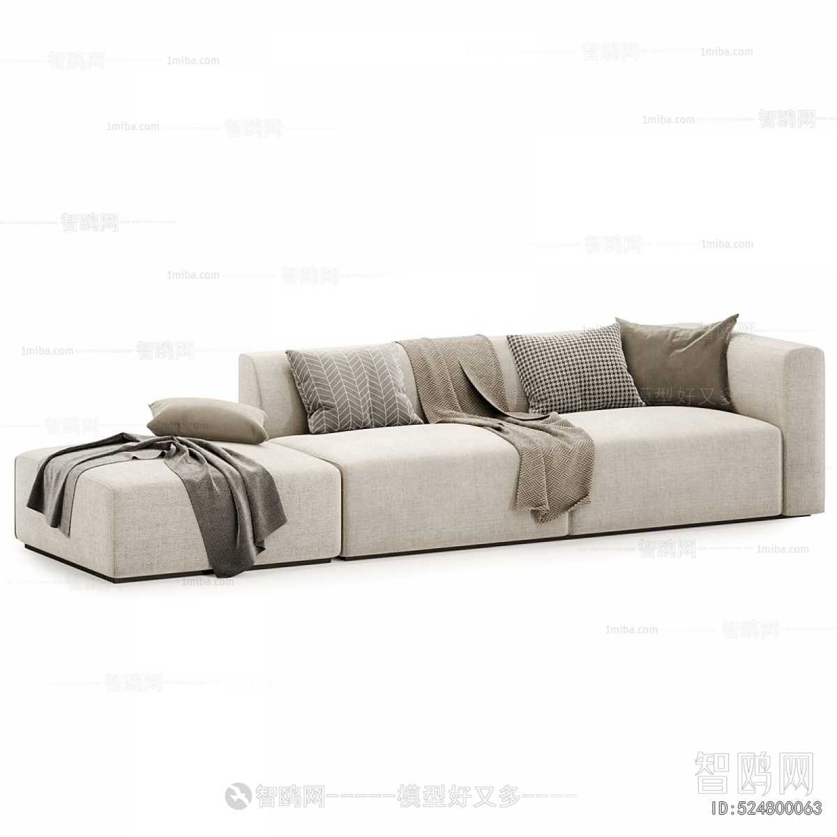 Modern Multi Person Sofa