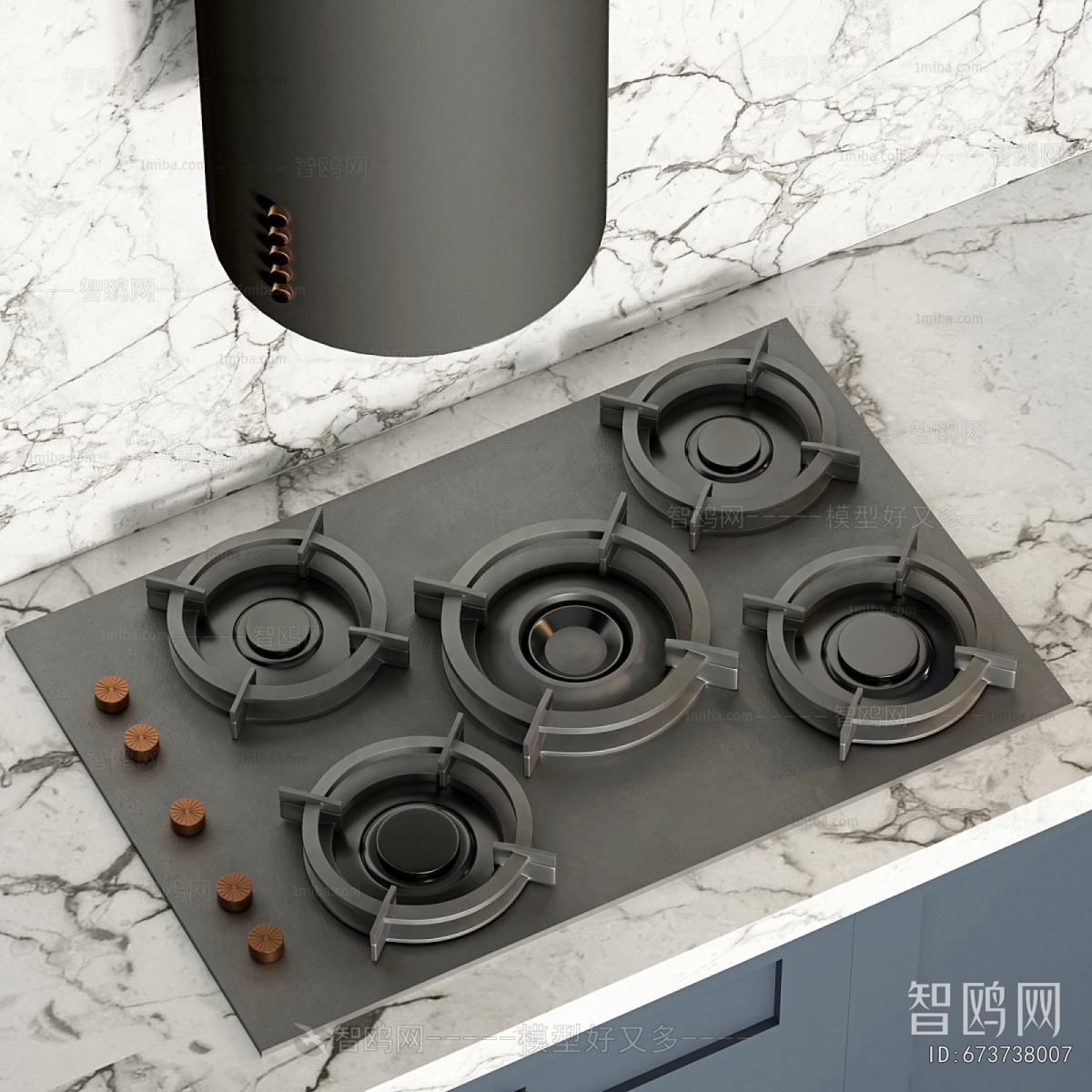 Simple European Style Kitchen Cabinet