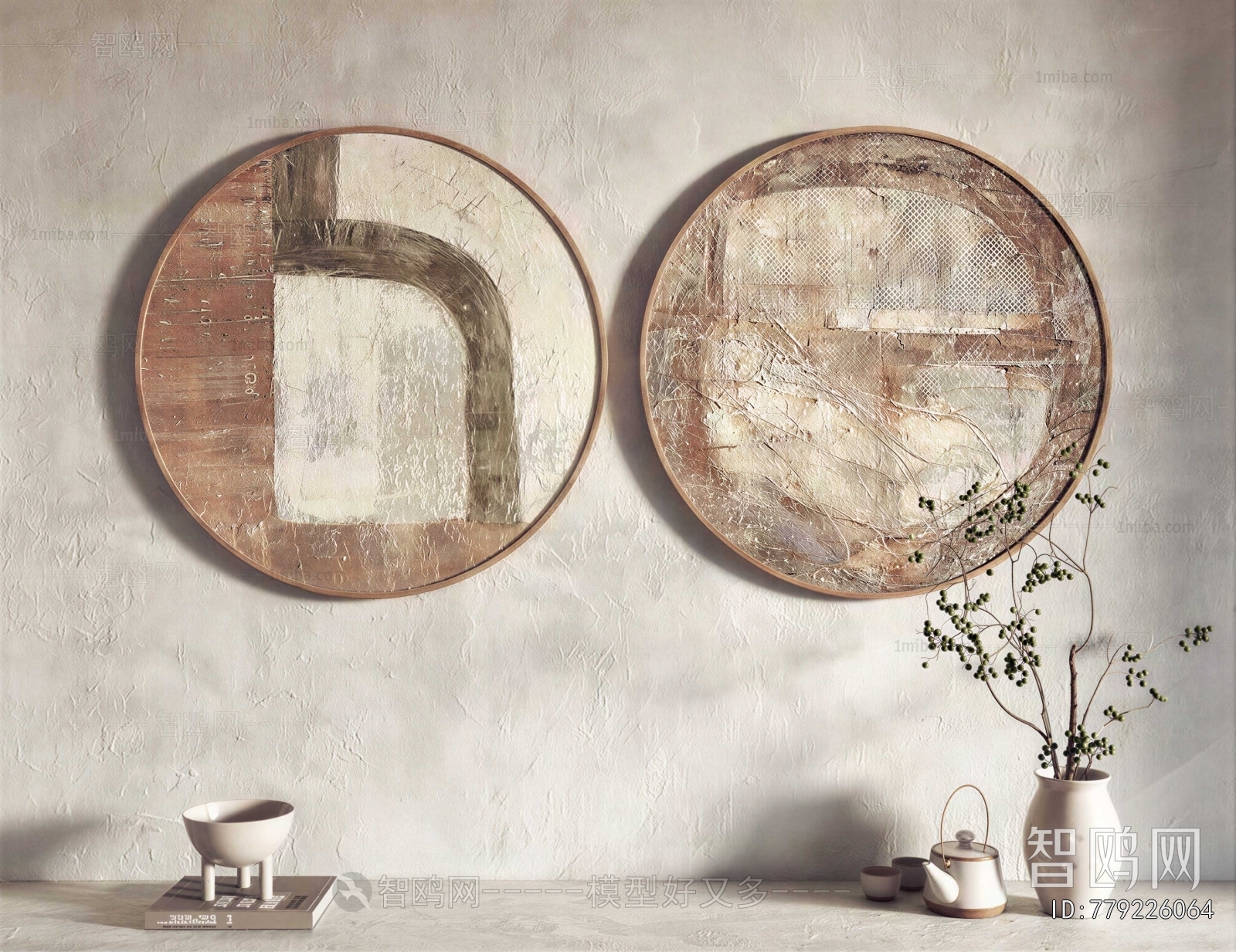 Wabi-sabi Style Painting