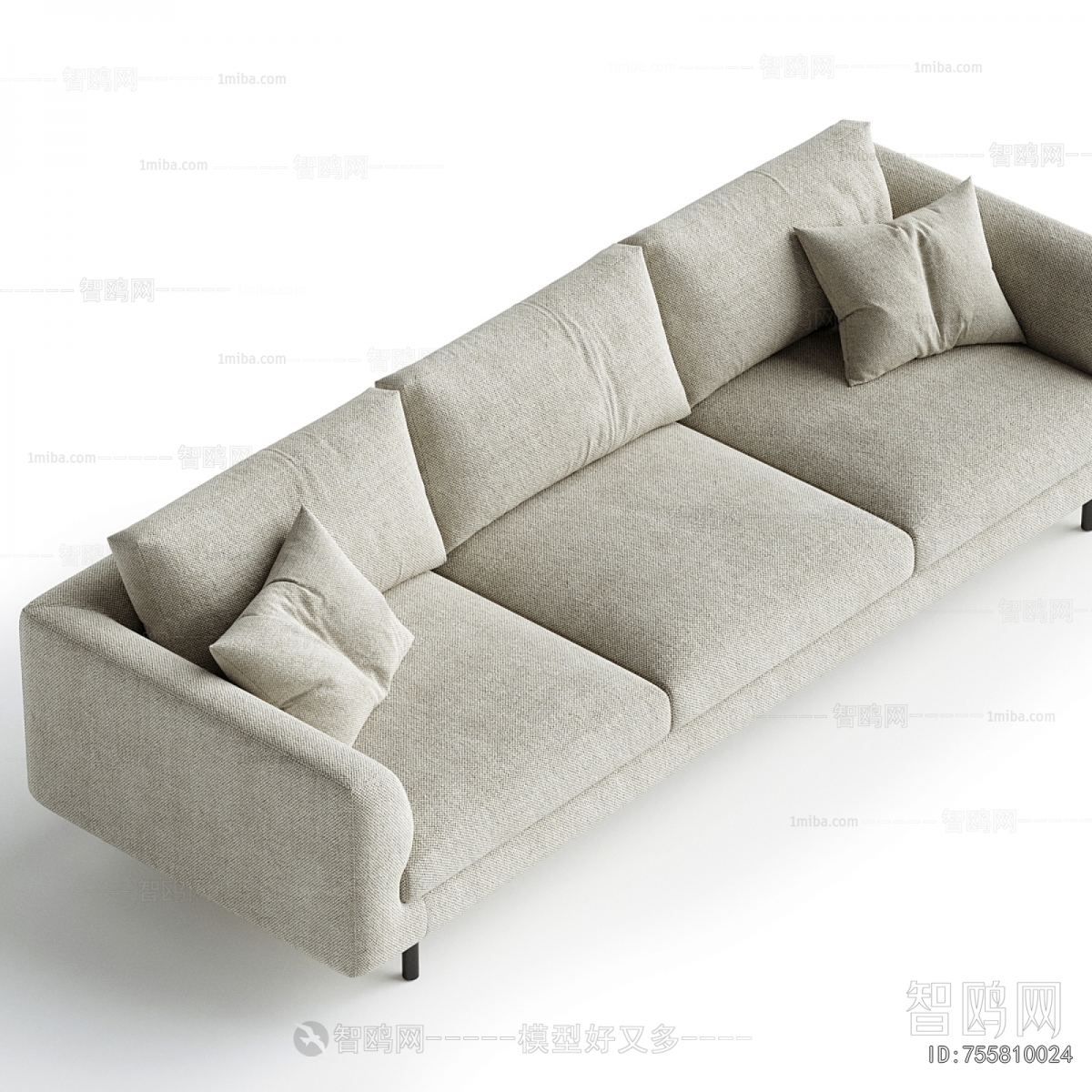 Modern Three-seat Sofa