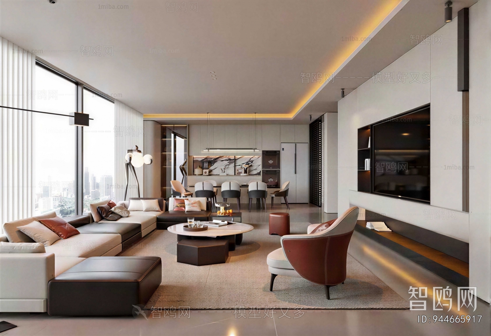 Modern A Living Room