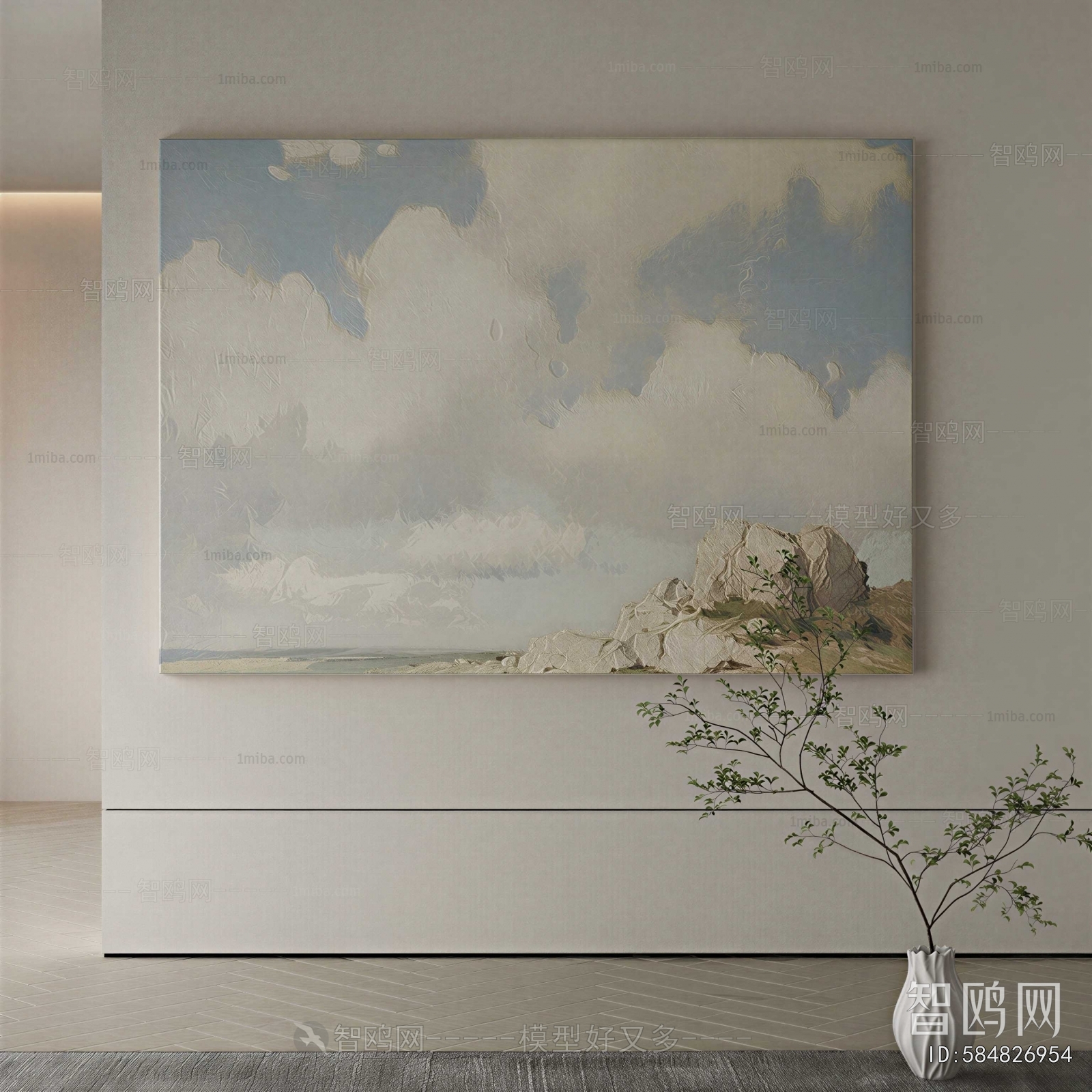 Wabi-sabi Style Painting