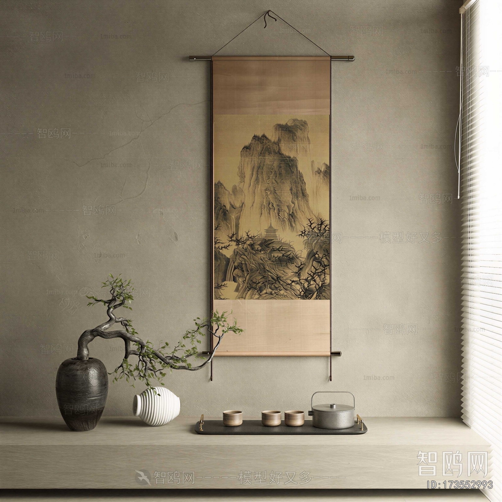 New Chinese Style Painting