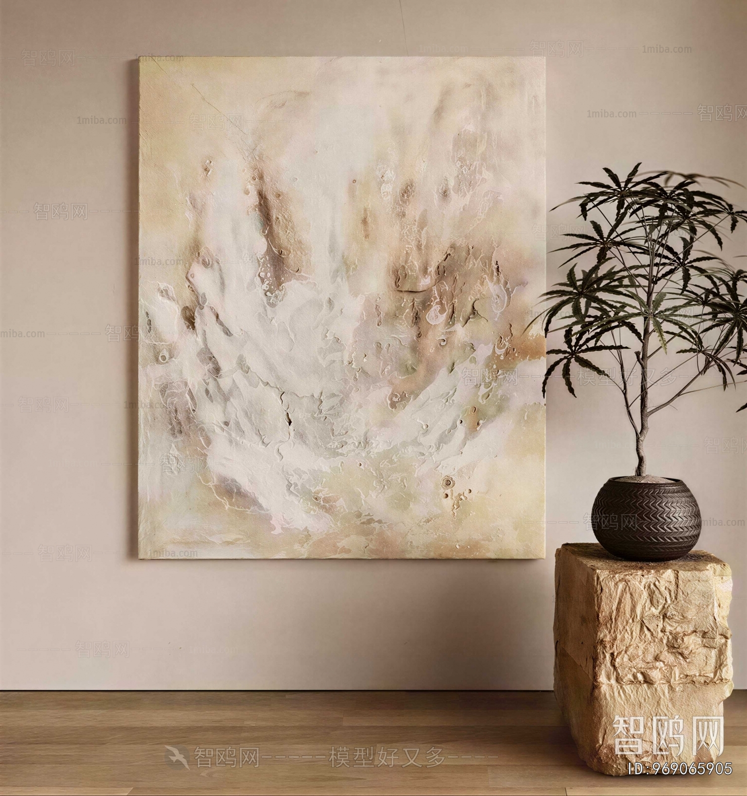 Wabi-sabi Style Painting