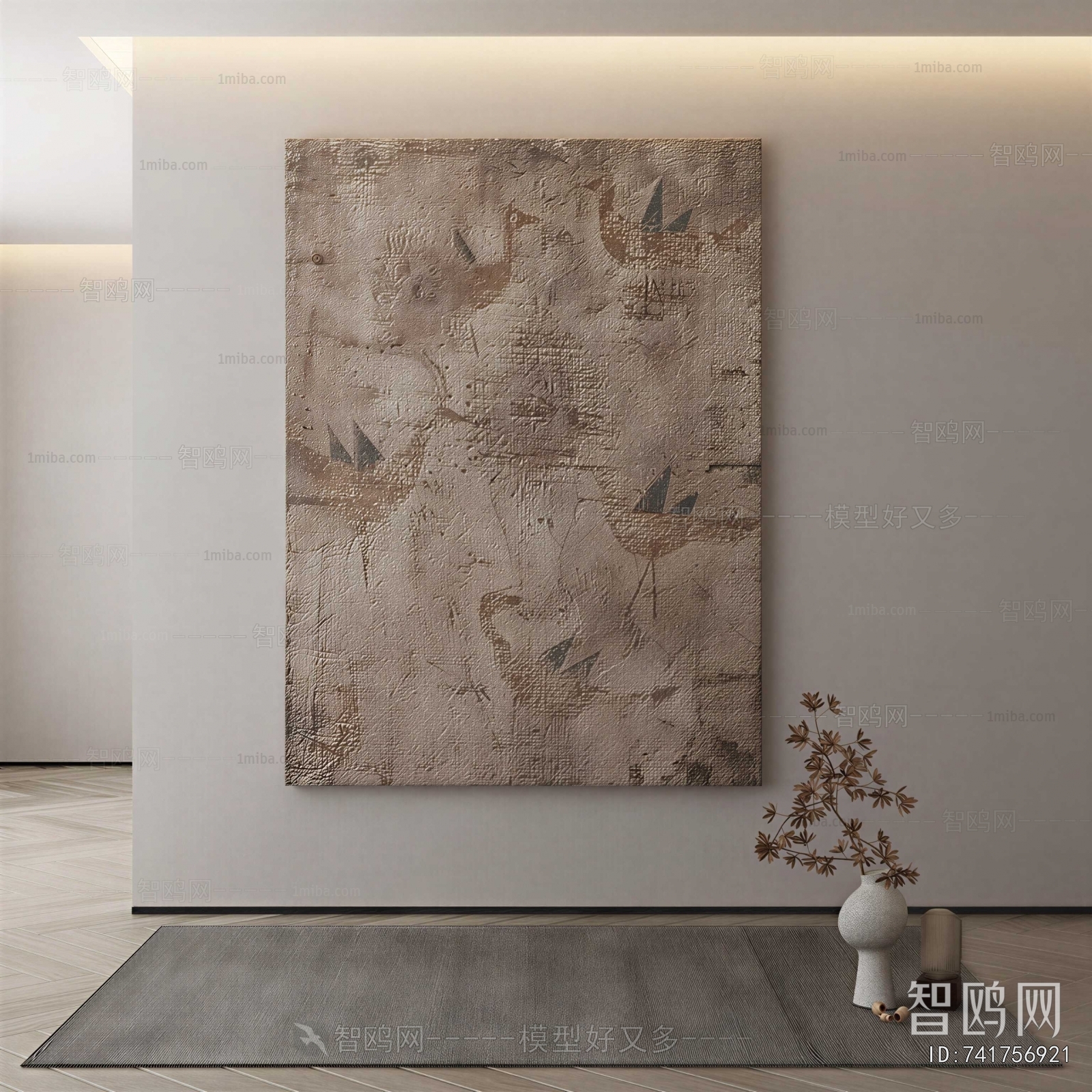 Wabi-sabi Style Painting