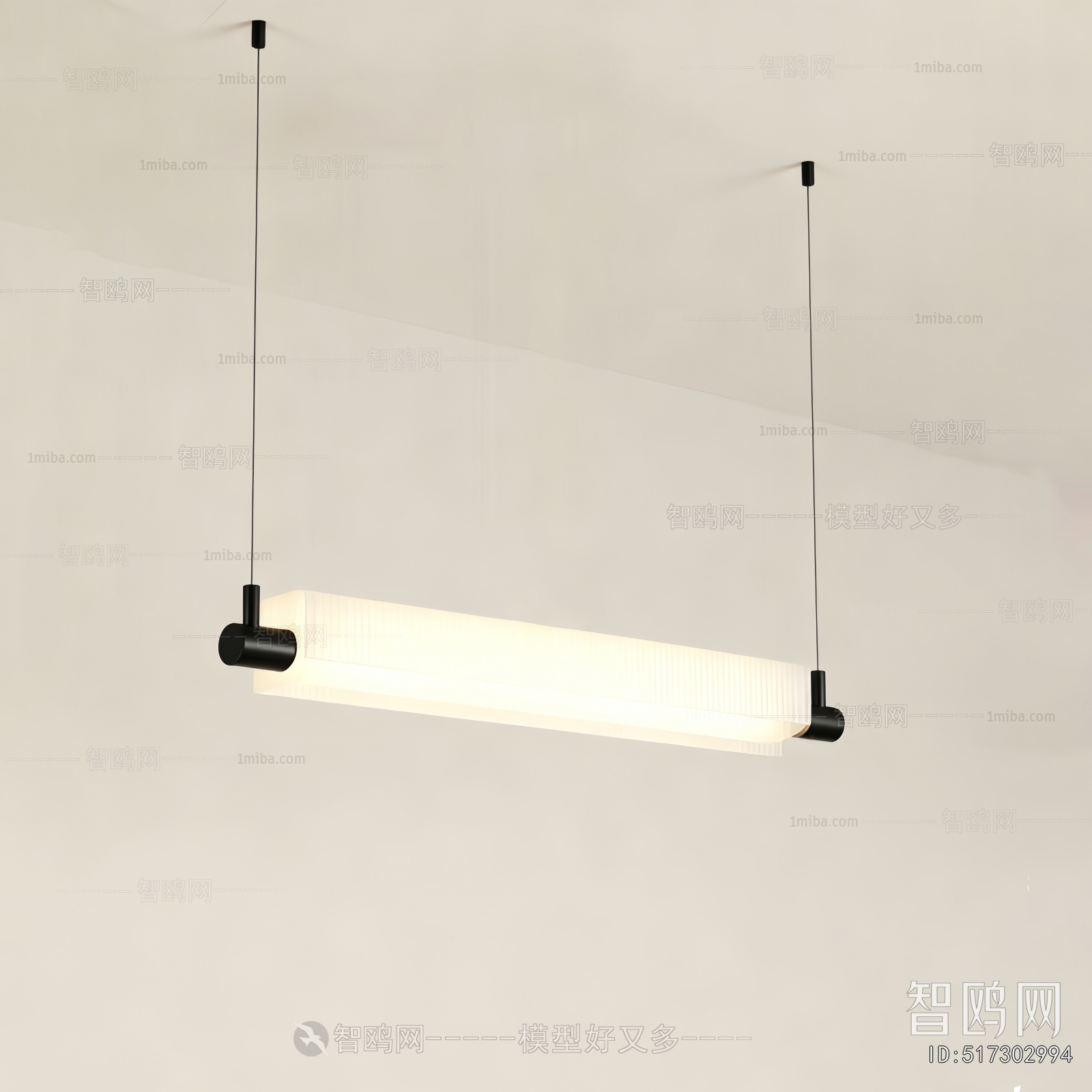 Modern Long Chandelier